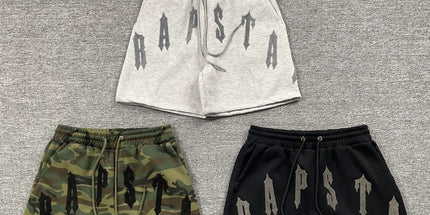 Embroidered Fleece Street Shorts