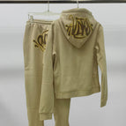 Khaki sweatshirt set SET