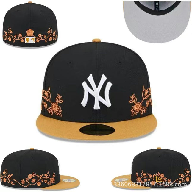 Unisex Flat-Brim Baseball Cap