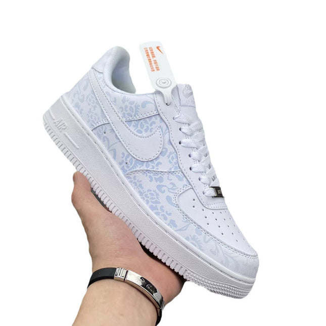 Air Force 1 White Hook Sneakers