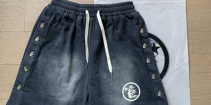 Distressed Baggy Streetwear Shorts