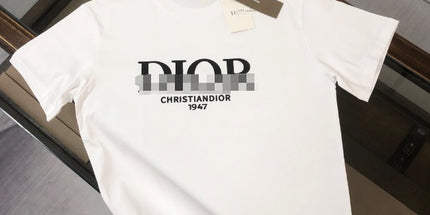 Vintage Print Cotton T-Shirt