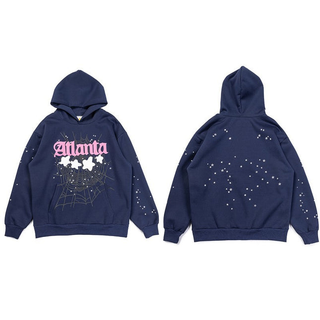 Sp5der Unisex Hoodie Set Sweatshirt - Young Thug Style