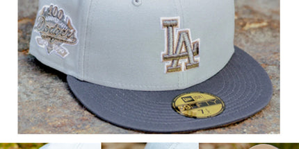 Unisex Flat-Brim Baseball Cap