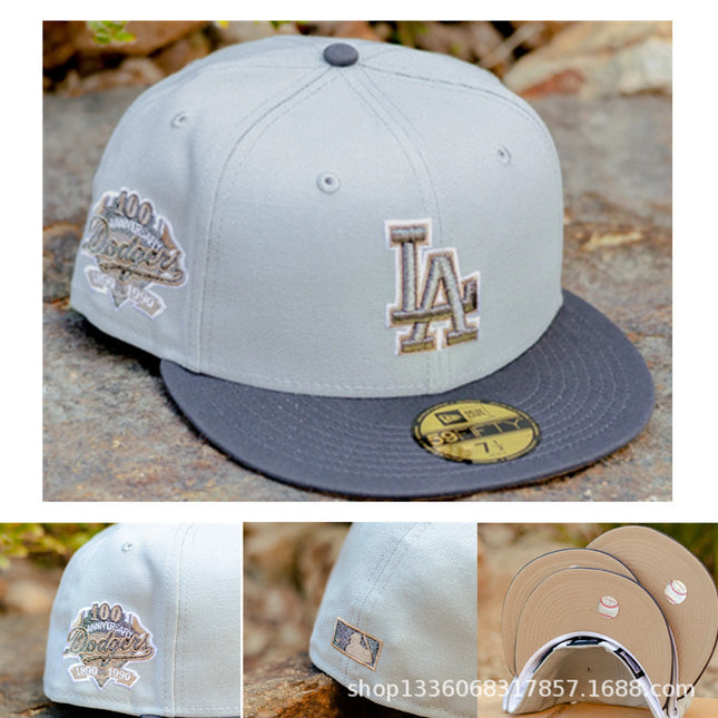 Unisex Flat-Brim Baseball Cap