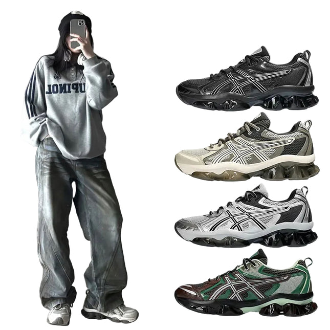 Putian Shoes GEL-QUANTUM Kinetic Arthur Schuhe Outdoor Funktionsschuhe Freizeit Sportschuhe mit Höhenverstärkung Laufschuhe