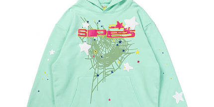 Sp5der Unisex Hoodie Set Sweatshirt - Young Thug Style
