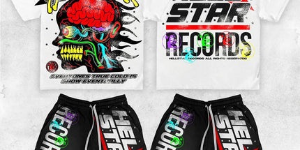 Crew Neck T-Shirt & Shorts Set