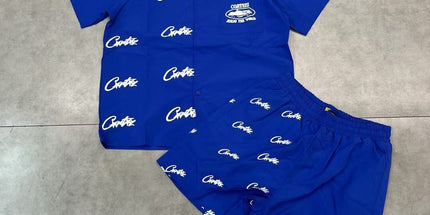 Streetwear Zipper Vest and Shorts Set