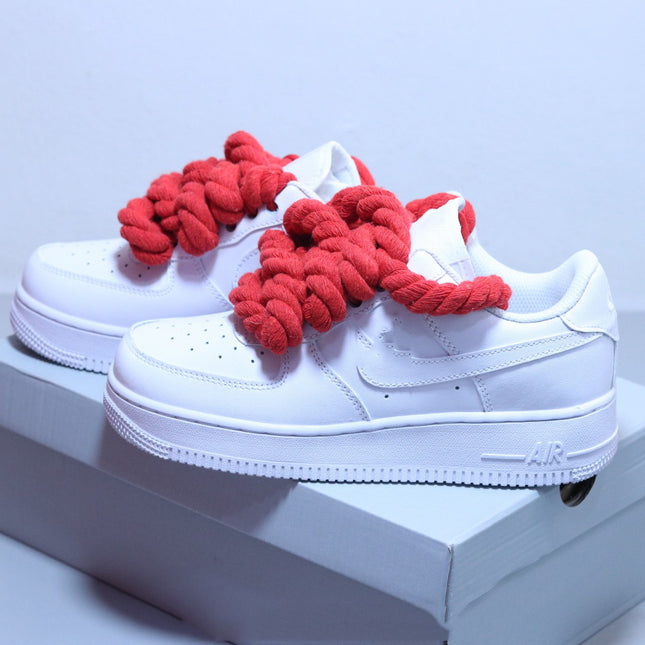 Nike Air Force 1 with Chunky Rope Laces