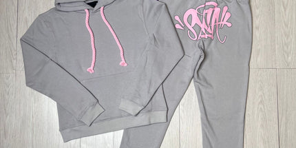 High Quality Syna Hip Hop Foam Print T-Shirt Set