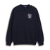 11 Black (Nautical Embroidered Crew Neck Sweater) / XS