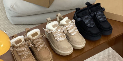 winter boots casual lace-up Shoes