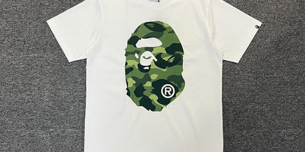 Ape Head Double-Sided Heavy Cotton Couple T-Shirt