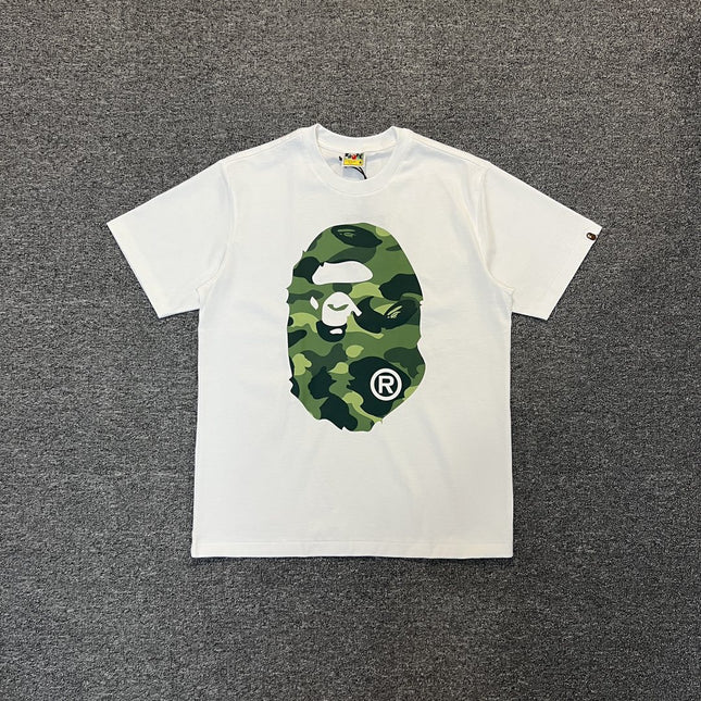 Ape Head Double-Sided Heavy Cotton Couple T-Shirt