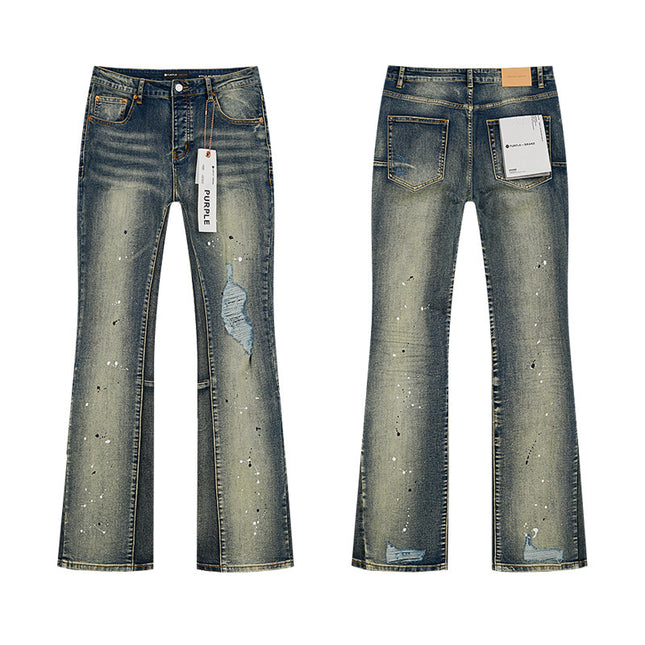 Ripped Jeans foreign high street wear