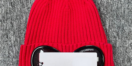 Rib CP Glasses Knit Caps - Unisex Winter Warmth