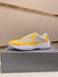 37 / Style 14: Yellow lacquered gray mesh