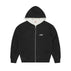 S / 8976 hooded sweatshirt black