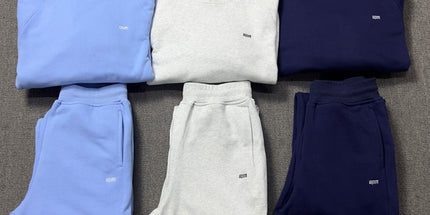 Velvet Hooded Tracksuit Set
