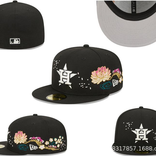 Unisex Flat-Brim Baseball Cap