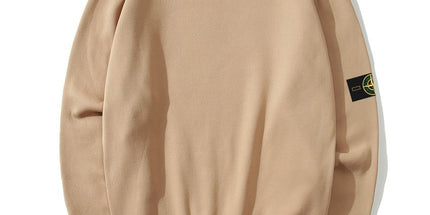 STON Stone Hooded Sweatshirt Badge Crewneck