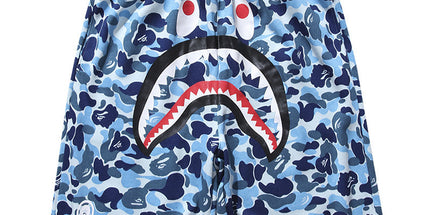 Japanese Shark Head Casual Quick-Dry Beach Shorts