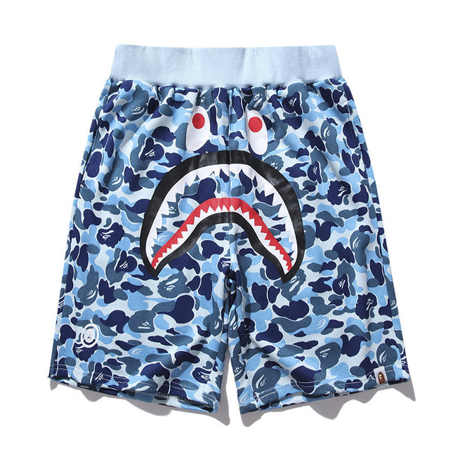 Japanese Shark Head Casual Quick-Dry Beach Shorts