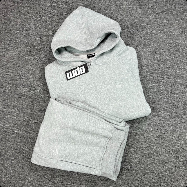 Velvet Hooded Tracksuit Set
