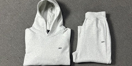 Velvet Hooded Tracksuit Set