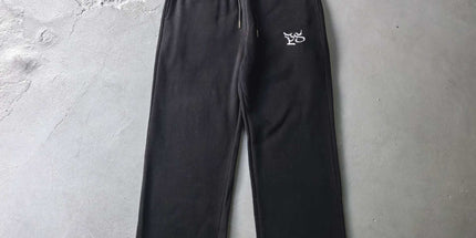Y2K Streetwear Letter Embroidery Loose Sweatpants