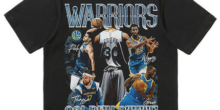 NBA Star Retro T-Shirt - Curry Kobe Morant Rose