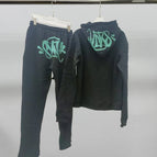 Black and Blue Sweatshirt Set SET