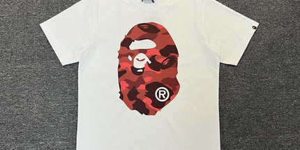 Ape Head Double-Sided Heavy Cotton Couple T-Shirt