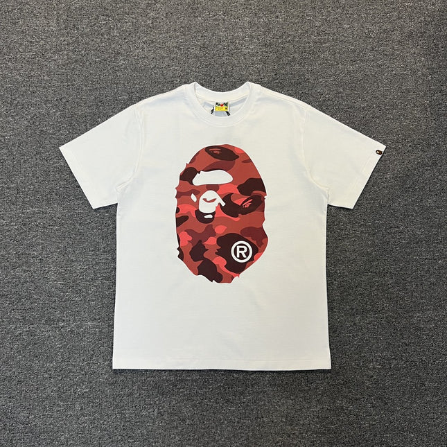Ape Head Double-Sided Heavy Cotton Couple T-Shirt