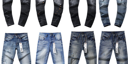 Ripped Jeans foreign high street wear