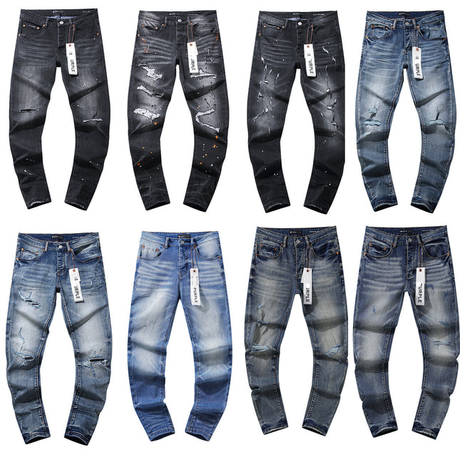 Ripped Jeans foreign high street wear
