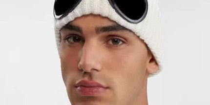 Rib CP Glasses Knit Caps - Unisex Winter Warmth