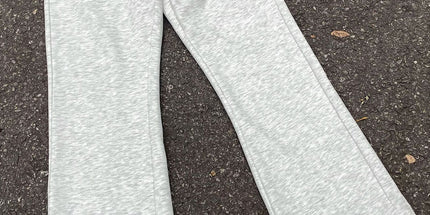 Slim Bootcut Casual Trousers