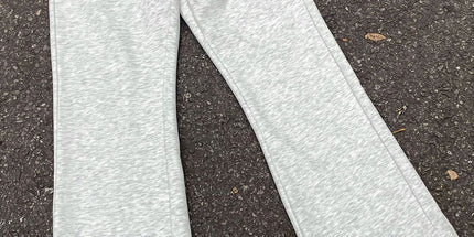 Slim Bootcut Casual Trousers