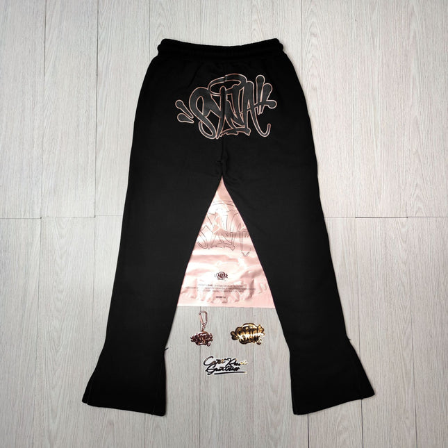 High Quality Syna Hip Hop Foam Print T-Shirt Set