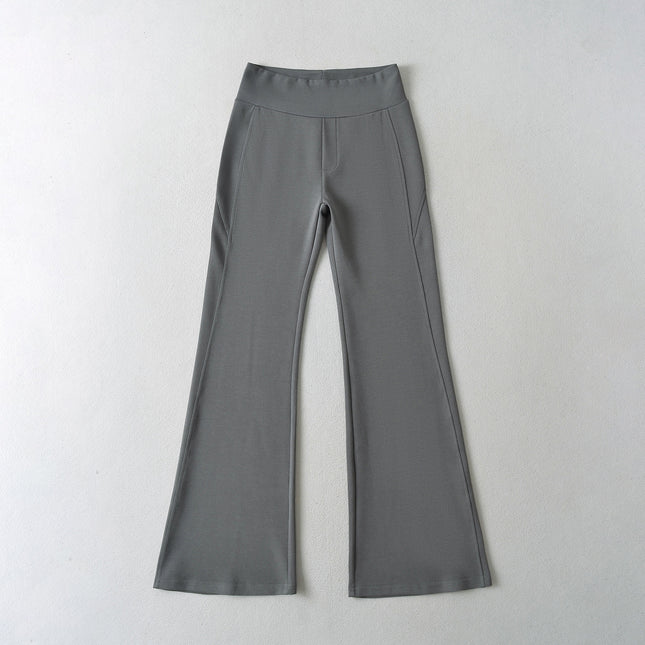 Women’s Zip Hoodie and Flared Pants Set