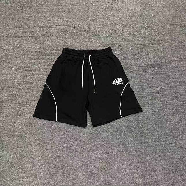 Reflective Embroidery T-Shirt & Shorts Set