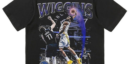 NBA Star Retro T-Shirt - Curry Kobe Morant Rose