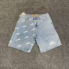 Denim blue shorts