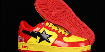 Patent Low-Top Casual Sneakers