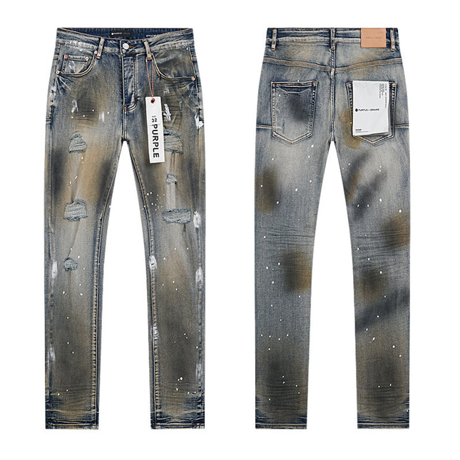 Ripped Jeans foreign high street wear