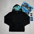 10 Black Sweatshirt (Accessories + Bag)