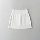 milky white skirt