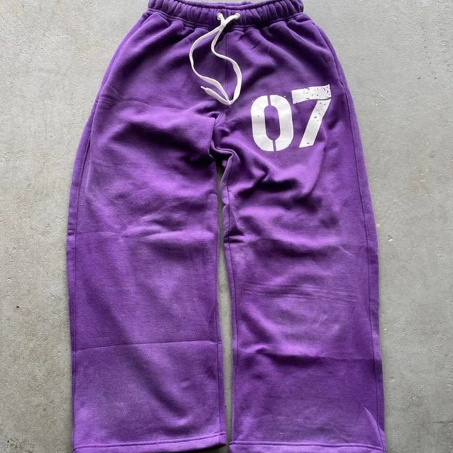 07 Trendy Street Zipper Hooded Pants Set